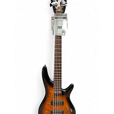 Used 2025 Ibanez SDGR Tobacco Burst Electric Bass Guitar