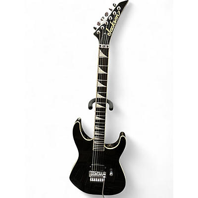 Used 2025 Jackson Pro Plus Pure Metal Soloist SL1A Black Solid Body Electric Guitar