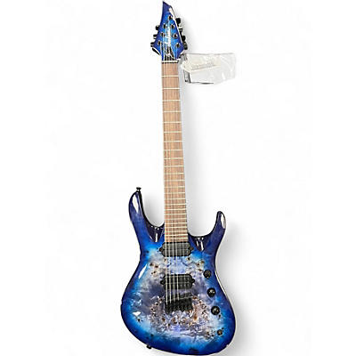 Used 2025 Jackson Pro Series Signature Chris Broderick soloist ht7p7 Transparant blue Solid Body Electric Guitar