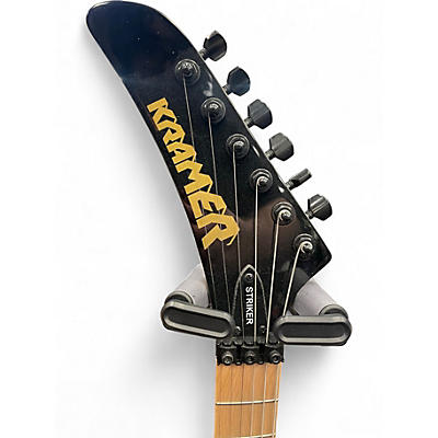 Used 2025 Kramer Striker Custom Left Handed Black Electric Guitar