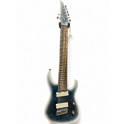 Used 2025 Legator Ninja X Multi Scale 8 arctic blue Solid Body Electric Guitar