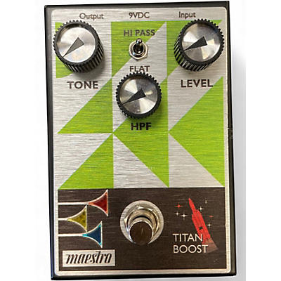 Used 2025 Maestro TITAN BOOST  Pedal