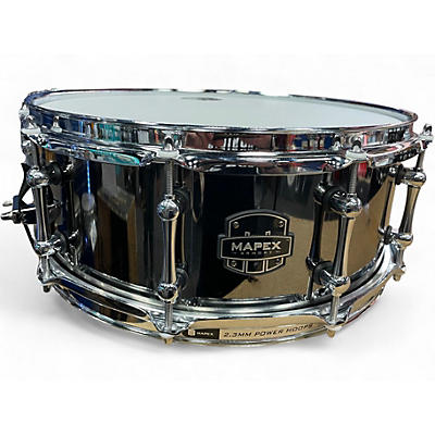 Used 2025 Mapex 14in Tomahawk Steel Black Steel Drum