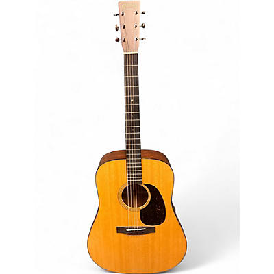 Used 2025 Martin D18 Natural Acoustic Guitar