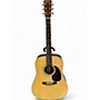 Used 2025 Martin D28 Standard Satin Natural Acoustic Guitar Natural