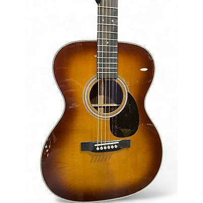 Used 2025 Martin OM28 1933 AMBERTONE Acoustic Guitar