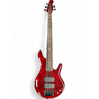 Used 2025 Michael Kelly P5CCBERU Red Electric Bass Guitar