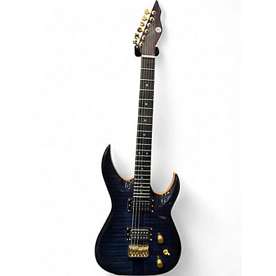 Used 2025 Nicholas doublecut Trans Blue Solid Body Electric Guitar