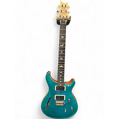 Used 2025 PRS CE24 Semi-Hollow Carroll Blue Hollow Body Electric Guitar