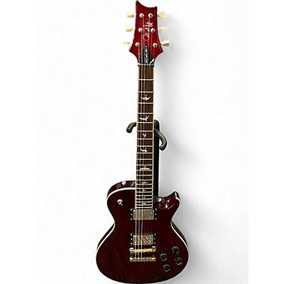 Used 2025 PRS SE Singlecut McCarty 594 Trans Crimson Red Solid Body Electric Guitar