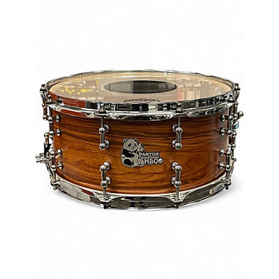 Used 2025 Parton Drumworks 14X6.5 USA Custom Rosewood Satin Drum