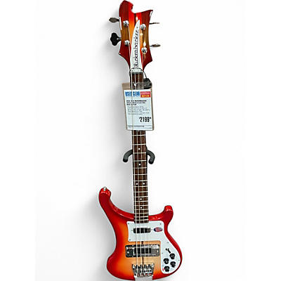 Used 2025 Rickenbacker 4003S Fireglo Electric Bass Guitar