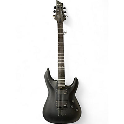 Used 2025 Schecter Guitar Research C1 Platinum BLACKOUT Solid Body Electric Guitar