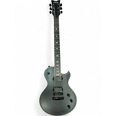 Used 2025 Schecter Guitar Research Solo 2 Evil Twin  Black Solid Body Electric Guitar