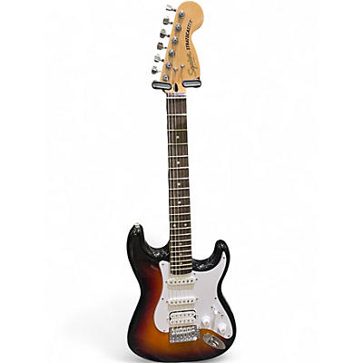 Used 2025 Squier  Affinity Series Stratocaster Junior HSS 3 Color Sunburst Solid Body Electric Guitar