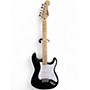 Used 2025 Squier Affinity Stratocaster Black Solid Body Electric Guitar Black
