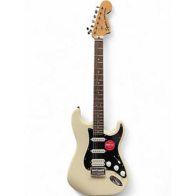 Used 2025 Squier CLASSIC VIBE 70'S HSS STRATOCASTER Olympic White Solid Body Electric Guitar