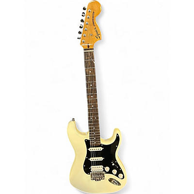 Used 2025 Squier Classic Vibe '70s Stratocaster HSS Olympic White Solid Body Electric Guitar