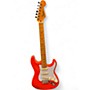 Used 2025 Squier Classic Vibe Stratocaster Orange Solid Body Electric Guitar Orange