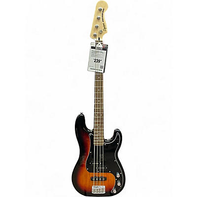 Used 2025 Squier PJ Bass 3 Color Sunburst Electric Bass Guitar
