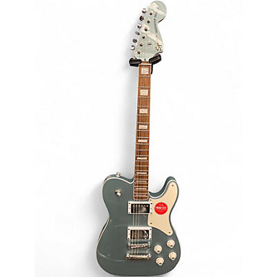 Used 2025 Squier Paranormal Trouble Maker Telecaster Ice Blue Metallic Solid Body Electric Guitar