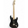 Used 2025 Squier Sonic Stratocaster Black Solid Body Electric Guitar Black