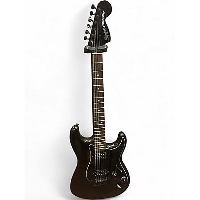 Used 2025 Squier Standard Stratocaster HH Metallic Black Solid Body Electric Guitar