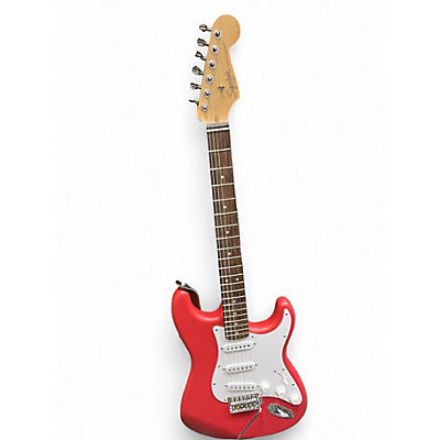 Used 2025 Squier Standard Stratocaster red  Solid Body Electric Guitar
