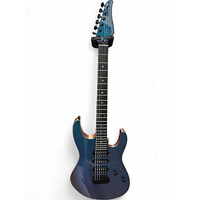Used 2025 Suhr Custom Modern Quilt Aqua Blue Gradient Solid Body Electric Guitar