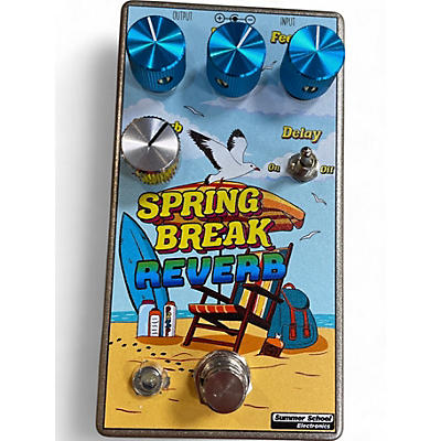 Used 2025 Summer School Electronics Spring Break Reverb Effect Pedal