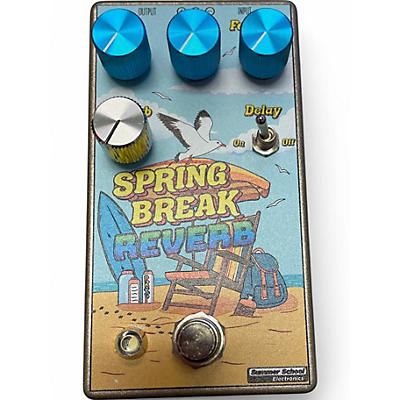Used 2025 Summer School Electronics Spring Break Reverb Effect Pedal