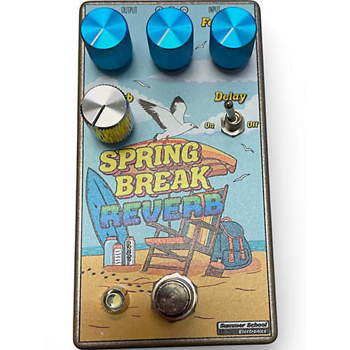 Used 2025 Summer School Electronics Spring Break Reverb Effect Pedal