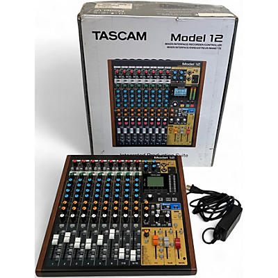 Used 2025 TASCAM model 12 Digital Mixer