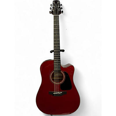 Used 2025 Takamine GD30CE Wine Red Acoustic Electric Guitar