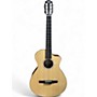 Used 2025 Taylor 212CEN Plus Natural Classical Acoustic Electric Guitar Natural