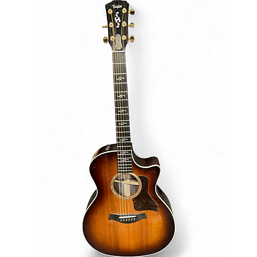 Used 2025 Taylor 414cese50 shaded edge burst Acoustic Guitar shaded edge burst