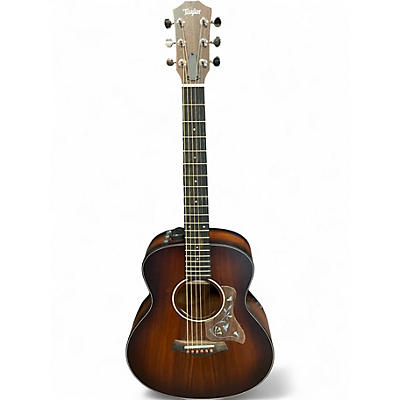 Used 2025 Taylor GS Mini-e Dark Cherry Burst Acoustic Electric Guitar