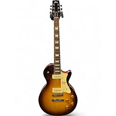 Used 2025 The Heritage H150 P90 Brown Sunburst Solid Body Electric Guitar