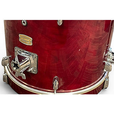 Used 2025 Yamaha 3 Piece STAGE CUSTOM Dakota Red Drum Kit