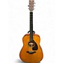 Used 2025 Yamaha FGX5 Natural Acoustic Electric Guitar Natural