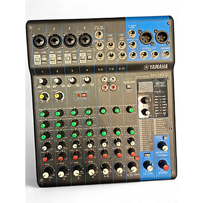 Used 2025 Yamaha MG10XU 10 Channel Mixer with Effects Unpowered Mixer