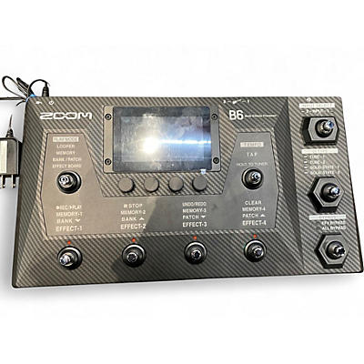 Used 2025 Zoom B6 Effect Processor