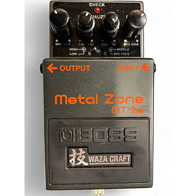 Used 2026 BOSS MT2W Metal Zone Waza Craft Effect Pedal