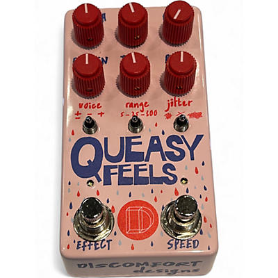 Used 2026 Discomfort Designs The Queasy Feels - STEREO Flanger/Chorus/Vibrato  t Effect Pedal