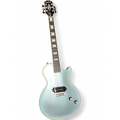 Used 2026 Epiphone Jared James Nichols Les Paul Pelham Blue Solid Body Electric Guitar
