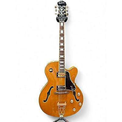 Used 2026 Epiphone Joe Pass Emperor II Antique Amber Hollow Body Electric Guitar