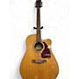 Used 2026 Ibanez PF5ECE Natural Acoustic Electric Guitar Natural