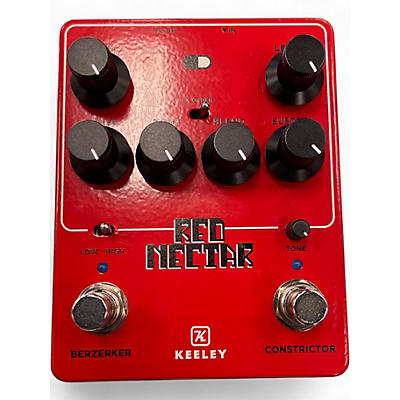 Used 2026 Keeley Red Nectar Overdrive Compressor Effect Pedal