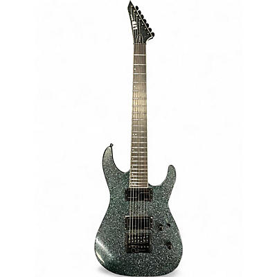 Used 2026 Ltd  Deluxe M1007B Green Sparkle Solid Body Electric Guitar