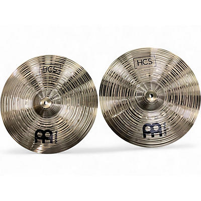 Used 2026 MEINL 14in HCS Hi Hat Pair Cymbal